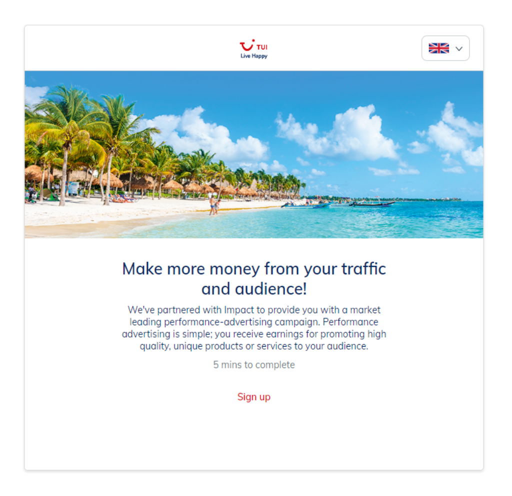 TUI Affiliate Program | The Affiliate Monkey