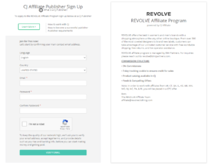 Revolve Affiliate Program