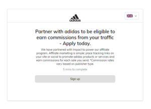 Adidas Affiliate Program