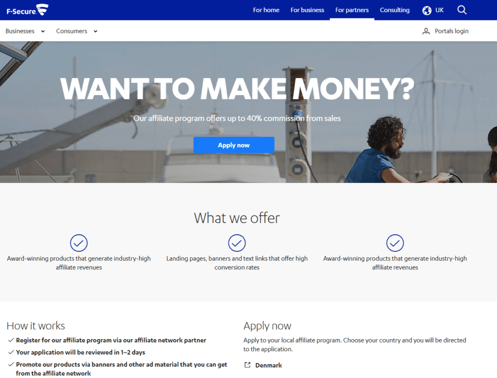 f-secure affiliate program