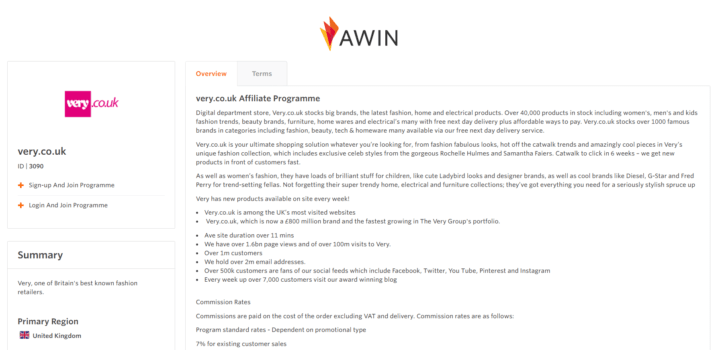 Very Affiliate Program | The Affiliate Monkey