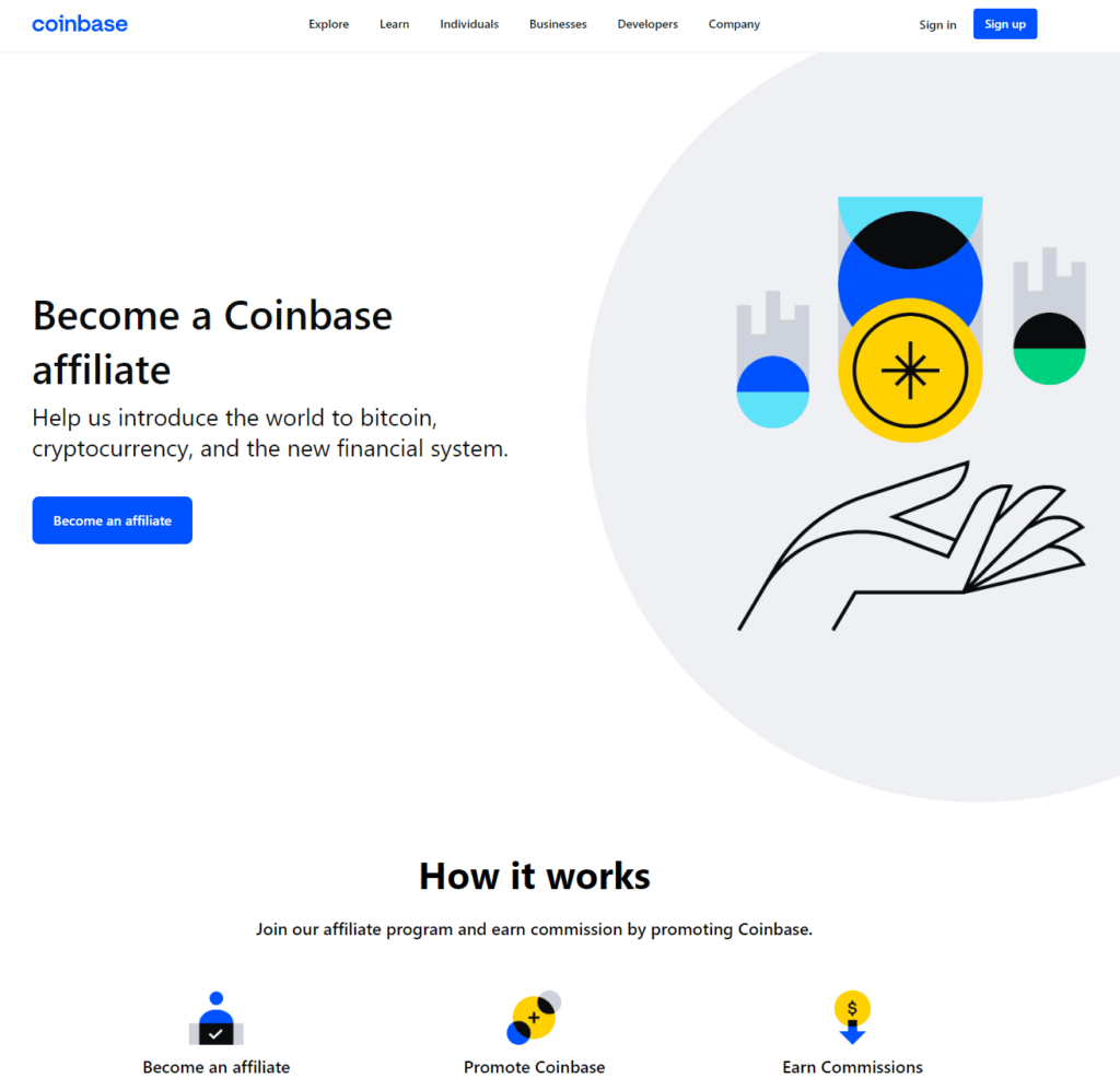 Coinbase Website
