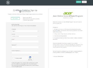 acer Affiliate Program