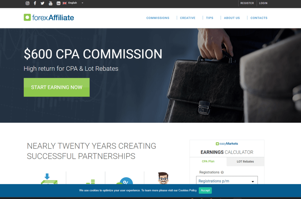example of affiliate marketing website 