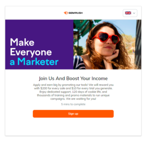 Semrush Affiliate Program