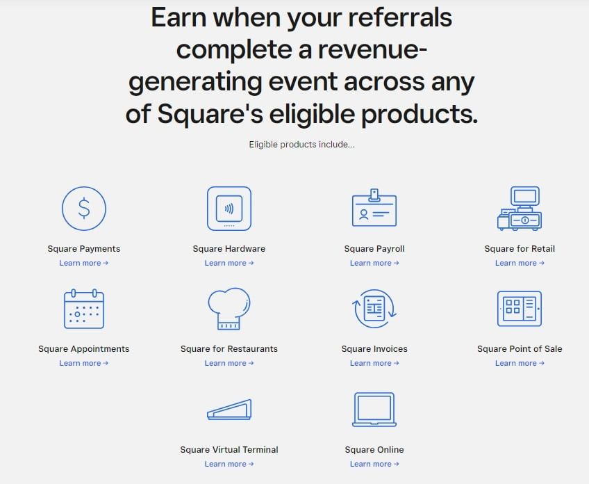 Square Product/service Square Affiliate Program | The Affiliate Monkey