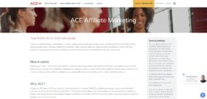 Ace Fitness Webpage