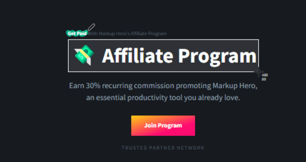 markup hero affiliate program 