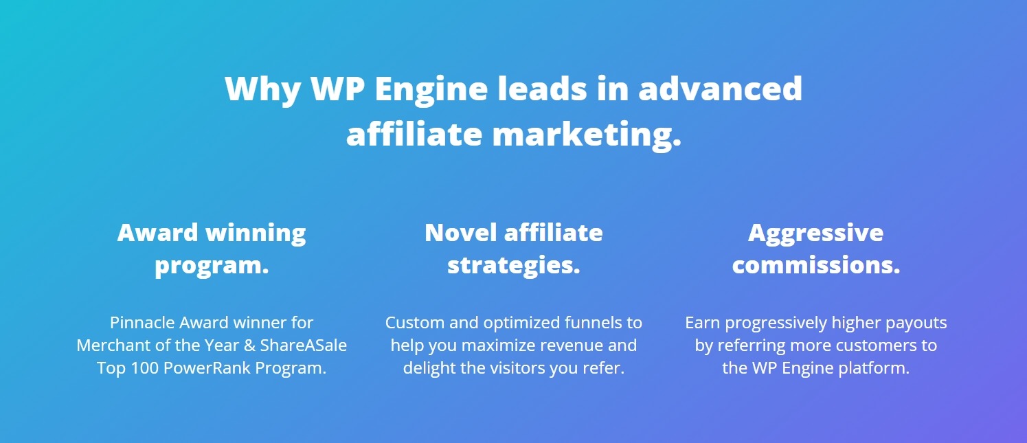 WP Engine Affiliate Program Info