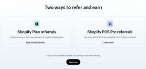 Shopify Affiliate Program