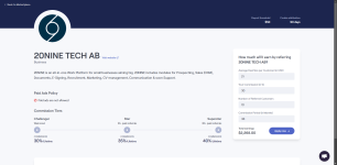 20 NINE Affiliate Program Affiliate Program Website