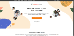 AliDropship Affiliate Program Affiliate Program Website