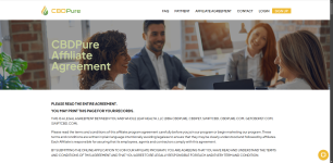 CBDPure Affiliate Program Affiliate Program Website
