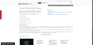 Carousel Checks Affiliate Program Affiliate Program Website