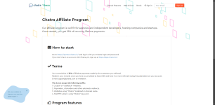 Chatra Affiliate Program Affiliate Program Website