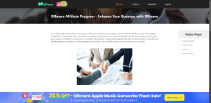 DRmare Music Converter Affiliate Program Affiliate Program Website