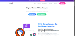 Elegant Themes Affiliate Program Affiliate Program Website