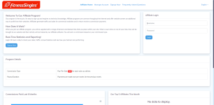 FitnessSingles Affiliate Program Affiliate Program Website