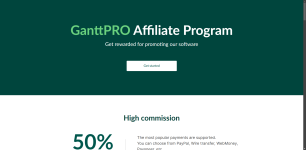 GanttPRO Affiliate Program Affiliate Program Website