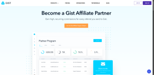 Gist Affiliate Program Affiliate Program Website