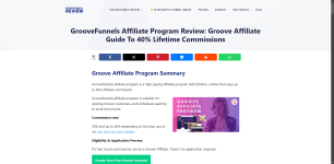 GrooveFunnels Affiliate Program Affiliate Program Website