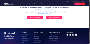 Heimdal Affiliate Program Affiliate Program Website