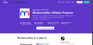 Media Modifier Affiliate Program Affiliate Program Website