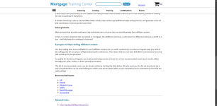 Mortgage Training Center Affiliate Program Affiliate Program Website