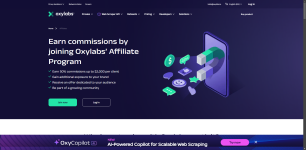 OxyLabs Affiliate Program Affiliate Program Website