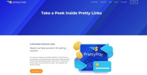 PrettyLinks webpage