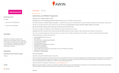 Lastminute.com affiliate program Details