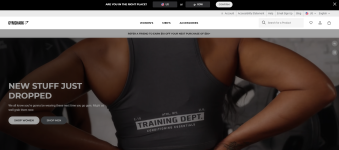 Gymshark Affiliate Program Home page