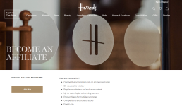Harrods Affiliate Program Home
