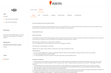 Ugg Affiliate Program Terms