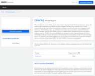 Chanel Affiliate Program Overview
