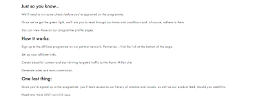 Karen Millen Affiliate Program Information