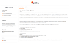 New Affiliate Program Overview