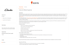 Clarks Affiliate Program Overview