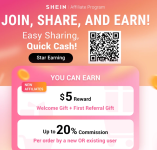 Shein Affiliate Program Share