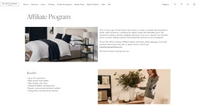 The White Company Affiliate Program Overview