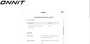 Onnit Affiliate Program Terms