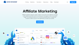 Octo Browser Affiliate Program Homepage