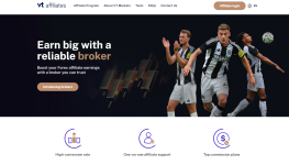 VT Markets Affiliate Program Homepage