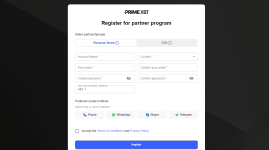 PrimeXBT Affiliate Program