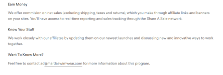 Marda Swimwear Affiliate Program