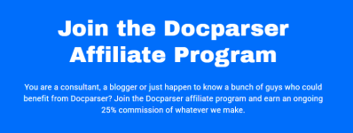 Docparser Affiliate Program