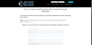 Silver Blade Brands Affiliate Program Affiliate Program Website