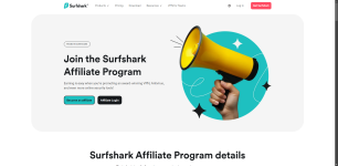 SurfShark VPN Affiliate Program Affiliate Program Website