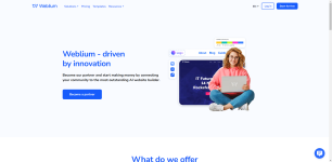 Weblium Affiliate Program Affiliate Program Website