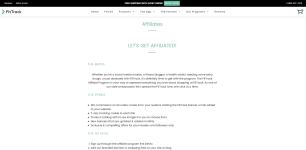 FitTrack Affiliate Program